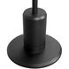 Kurtz 24 X 14 inch Matte Black Side Table