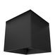 Downtown LED 3.5 inch Black Outdoor Flush Mount in 3000K, dweLED