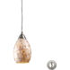 Dewey Beach 1 Light 5 inch Satin Nickel Mini Pendant Ceiling Light