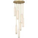 Kelly Wearstler Formosa LED 15.5 inch Antique-Burnished Brass Pendant Ceiling Light