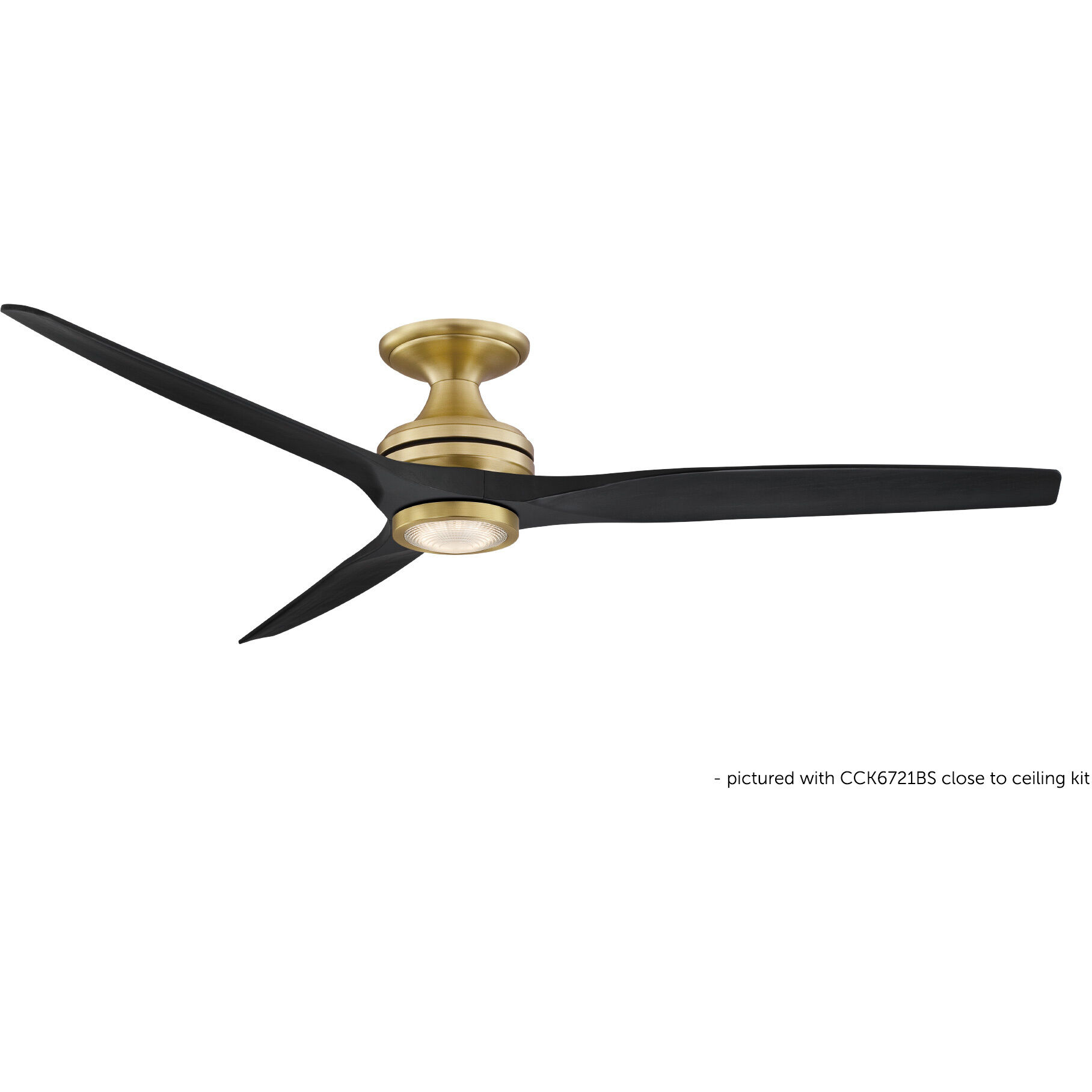 Spitfire Dark Bronze Fan Motor Only, (Motor Only - Blades sold separately)