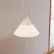 Suspenders LED 48 inch Satin White and Clear Chandelier Ceiling Light