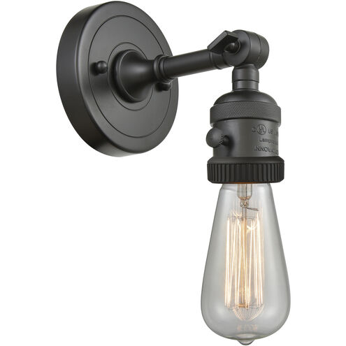 Franklin Restoration Bare Bulb 1 Light 5 inch Oil Rubbed Bronze Sconce Wall Light