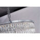 Canada 42 Light 42 inch Chrome Chandelier Ceiling Light