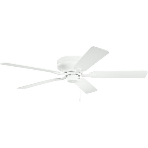 Basics Pro Legacy Patio 52 inch Matte White Ceiling Fan