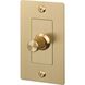 1G 100-120 Brass Dimmer Switch, LED