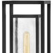 Coastal Elements Republic 1 Light 17 inch Black Outdoor Post Mount Lantern in Non-LED, Estate Series