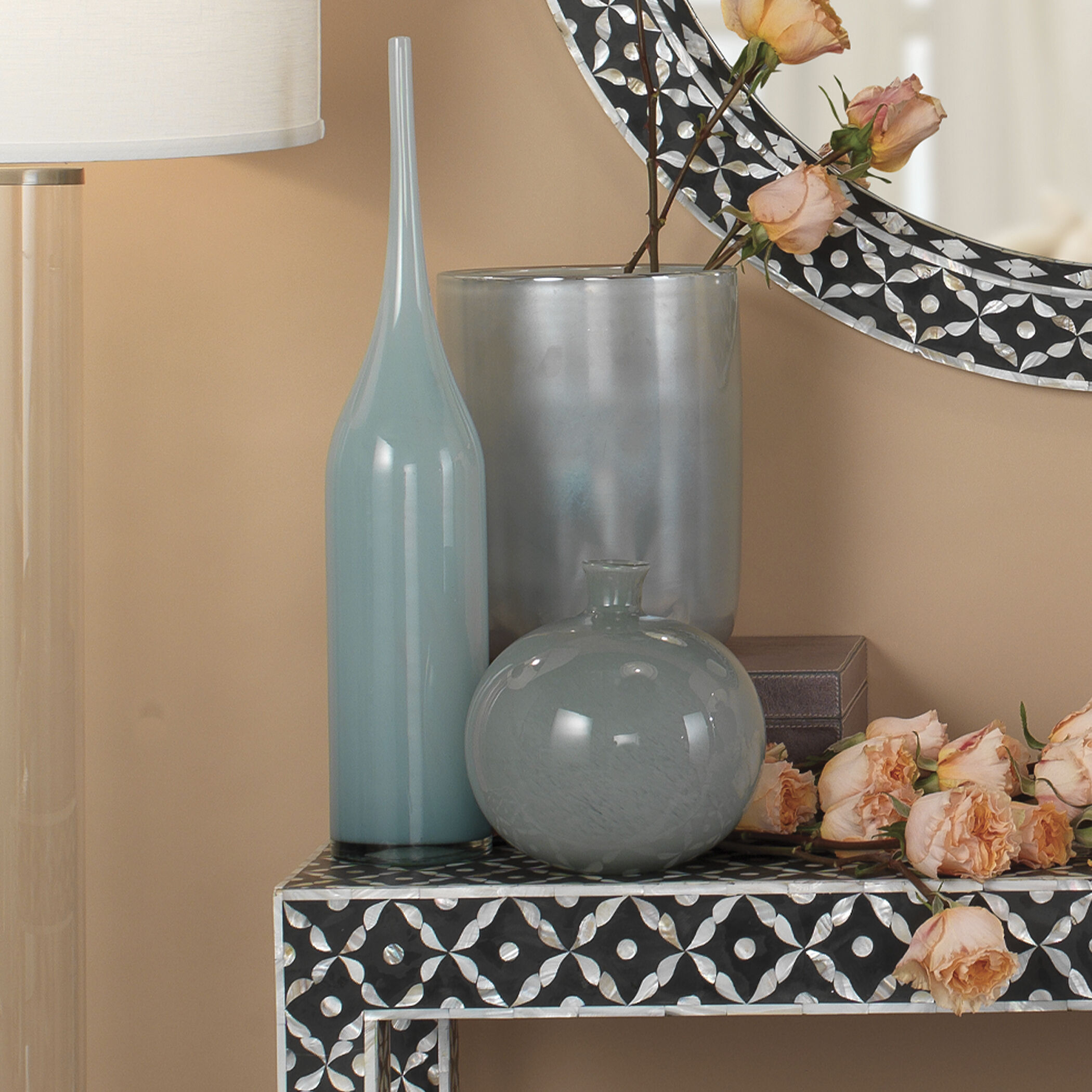 Vapor 11 X 8 inch Vase in Metallic Opal