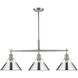 Yep Orwell Island Light Ceiling Light in Pewter, Chrome