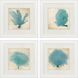 Waterside Collection Blue Framed Art