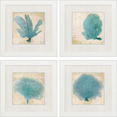 Waterside Collection Blue Framed Art