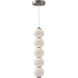 Alora Mood Bijou Pendant Ceiling Light in Brushed Nickel