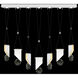 Aria 14 Light 60 inch White Pendant Ceiling Light
