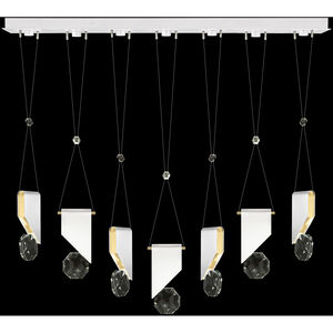 Aria 14 Light 60 inch White Pendant Ceiling Light