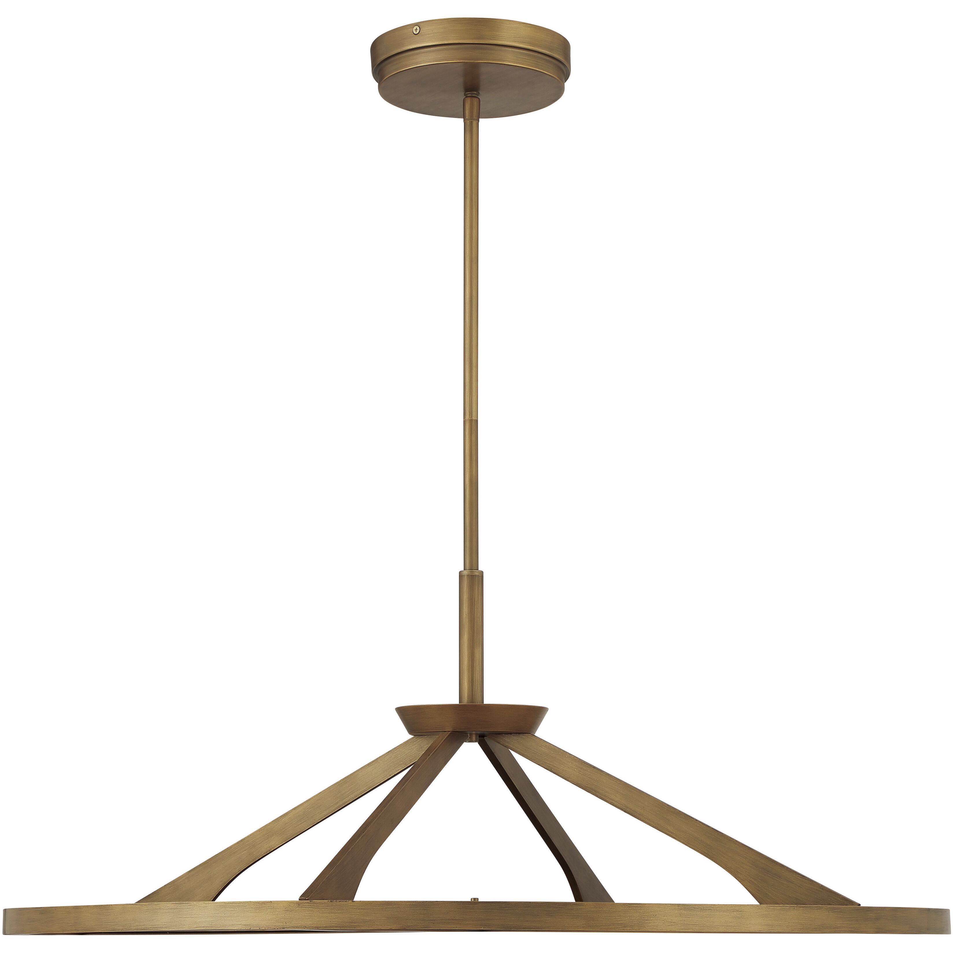 Stiles LED 36 inch Ashen Gold Pendant Ceiling Light