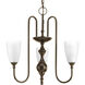Revive 3 Light 22 inch Antique Bronze Chandelier Ceiling Light