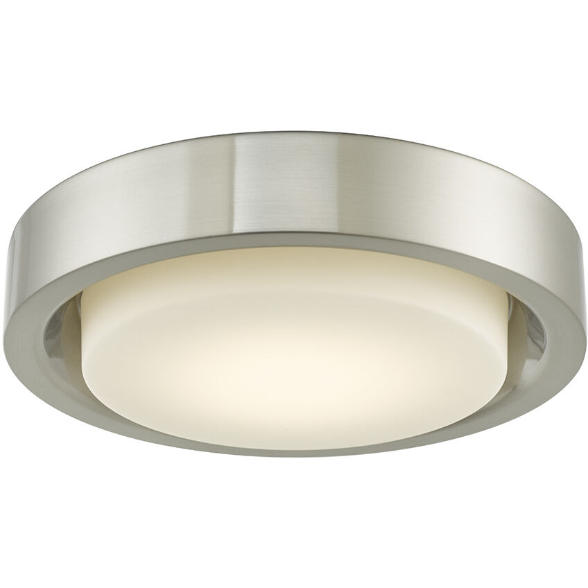 Eclipse LED 15 inch Brushed Nickel Flush Mount Ceiling Light