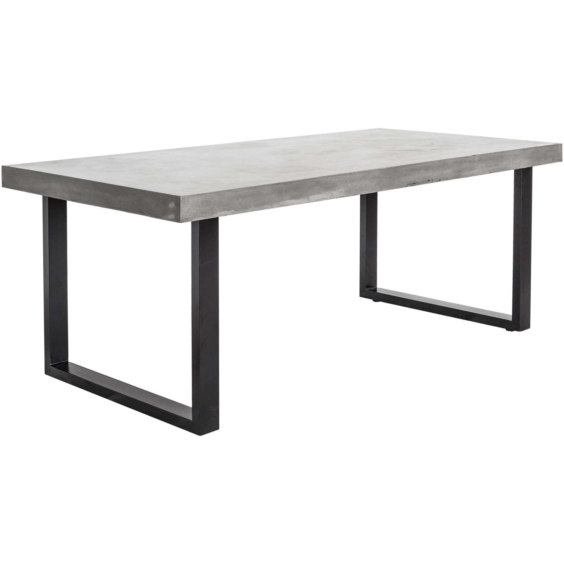Jedrik 79 X 39.5 inch Grey Outdoor Dining Table, Large