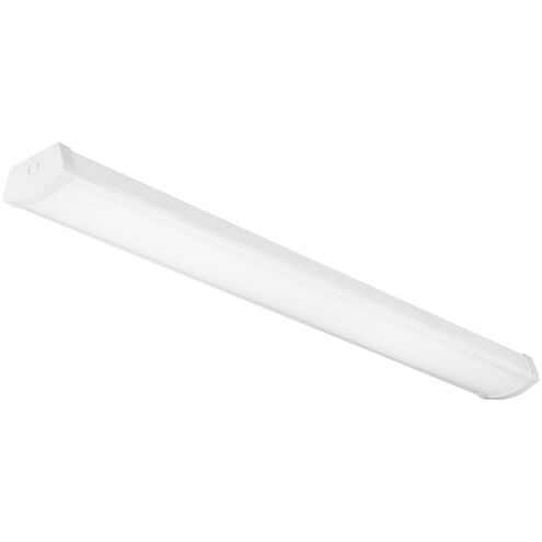 Drop Lens LED LED 5 inch White Linear Flush Mount Ceiling Light