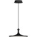 Alora Mood Issa LED 12 inch Matte Black Pendant Ceiling Light