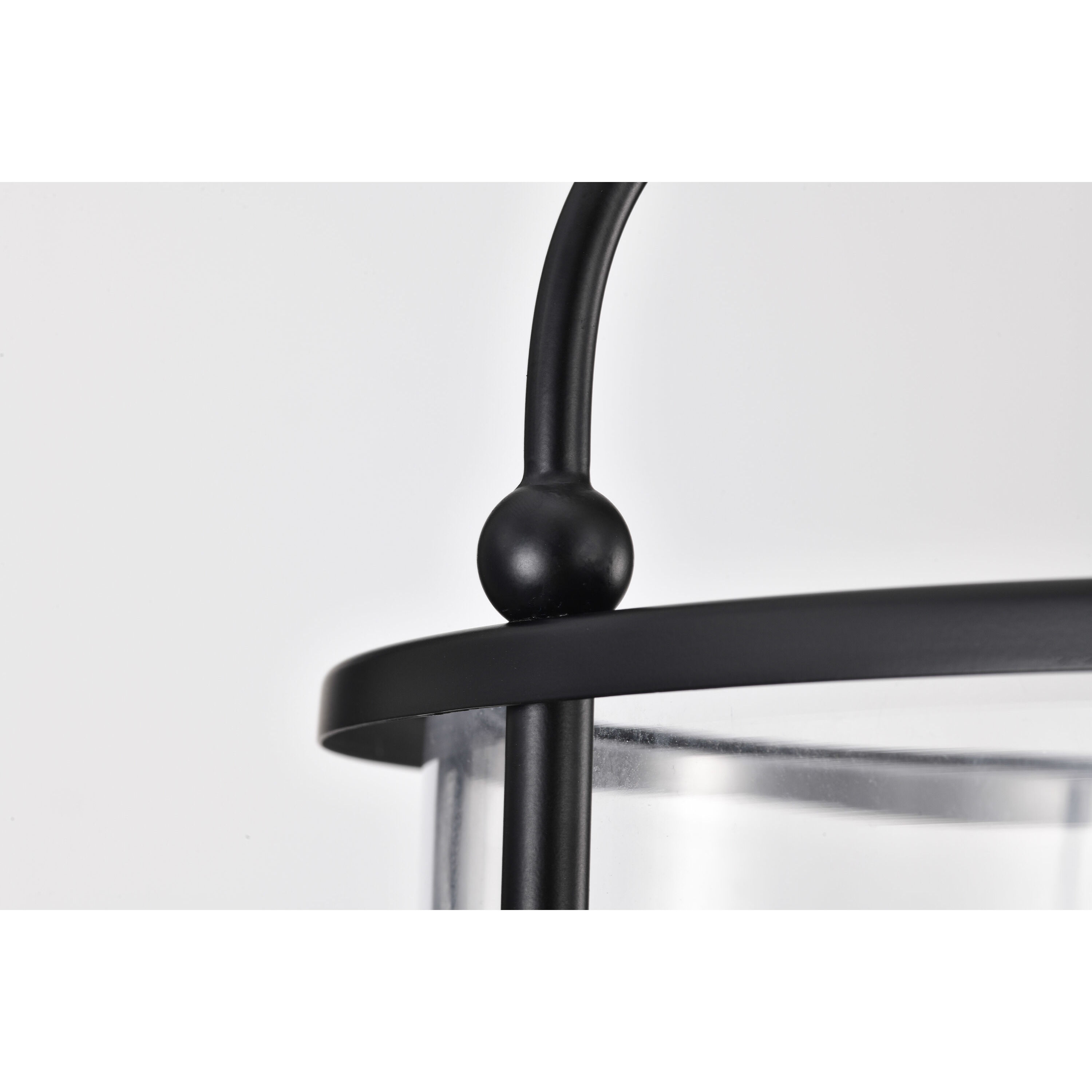 Yorktown 4 Light 16 inch Matte Black Pendant Ceiling Light