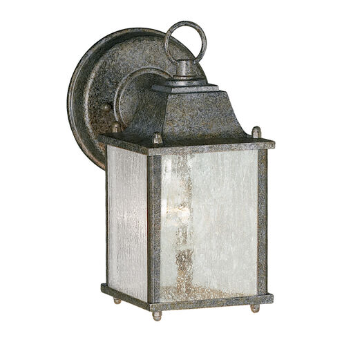 Signature 1 Light 9 inch River Rock Outdoor Wall Light
