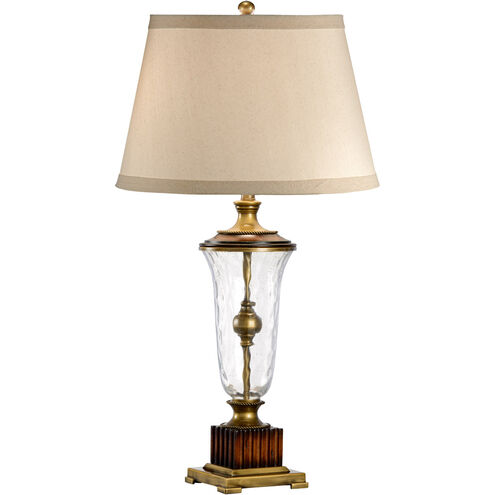 Wildwood 34 inch 100 watt Clear Table Lamp Portable Light