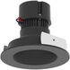 Pearl Black Reflector / Black Flange LED Round Retrofit Reflector in 2700K, 4" Retrofit