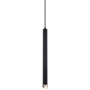 Reign LED 2 inch Matte Black Pendant Ceiling Light