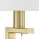 Fortuna 1 Light 5.12 inch Satin Brass Wall Sconce Wall Light