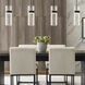 Sean Lavin Manette Grande LED 5 inch Black/Black Pendant Ceiling Light in Clear Glass, Integrated LED