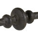 Agora 49 inch Rustic Bronze and Polished Console Table