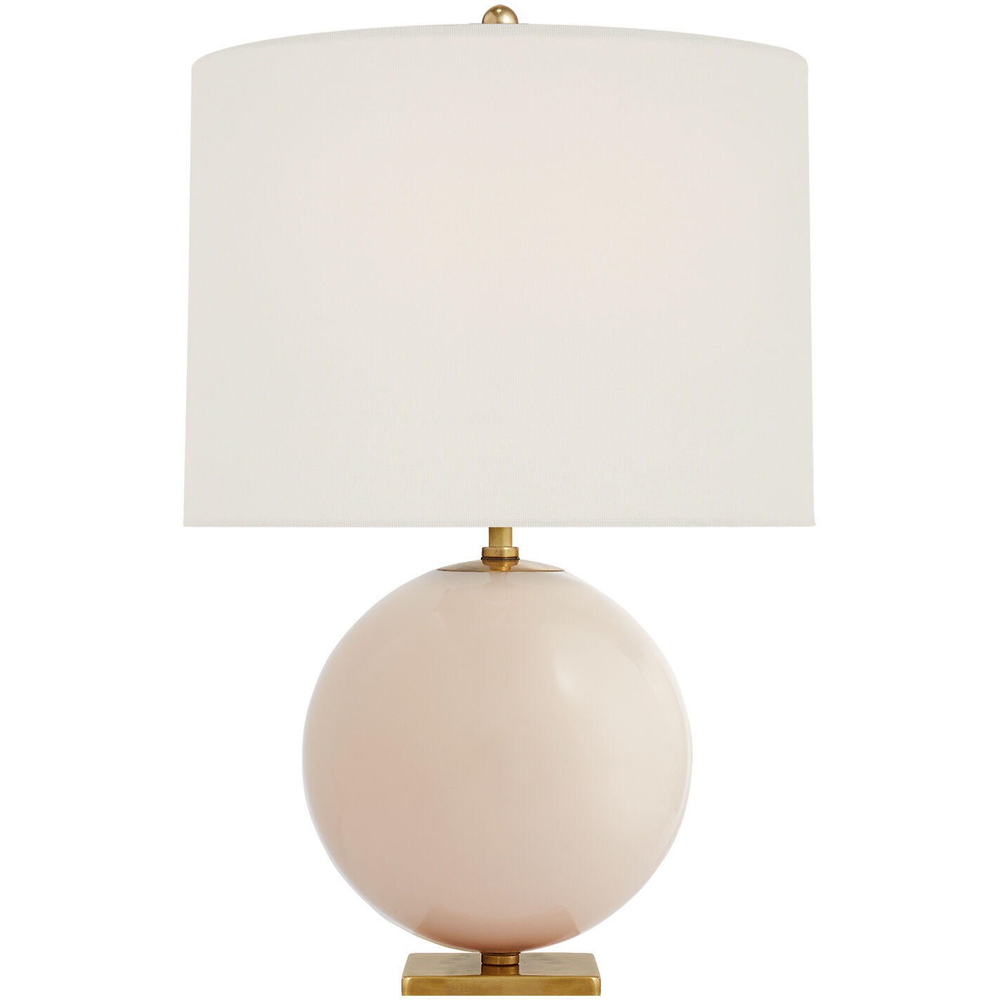 kate spade new york Elsie 25.75 inch 5 watt Blush Cordless Table Lamp Portable Light in Linen
