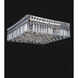 Colosseum 5 Light 16 inch Chrome Flush Mount Ceiling Light