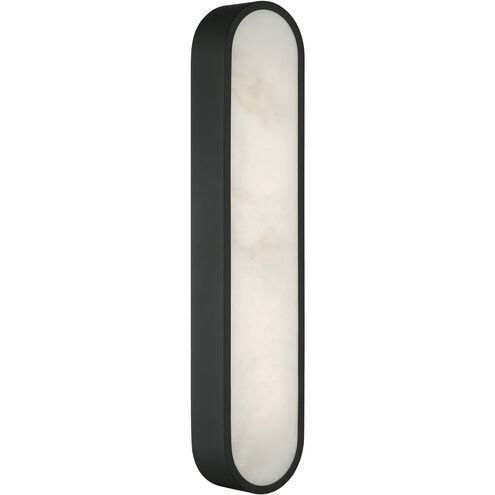 Marblestone Wall Sconce Wall Light in Matte Black