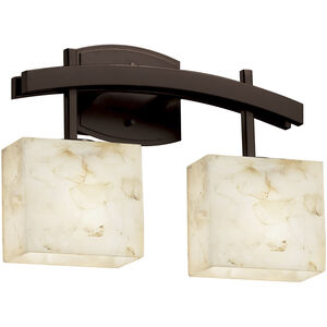Alabaster Rocks 2 Light 15.50 inch Bathroom Vanity Light