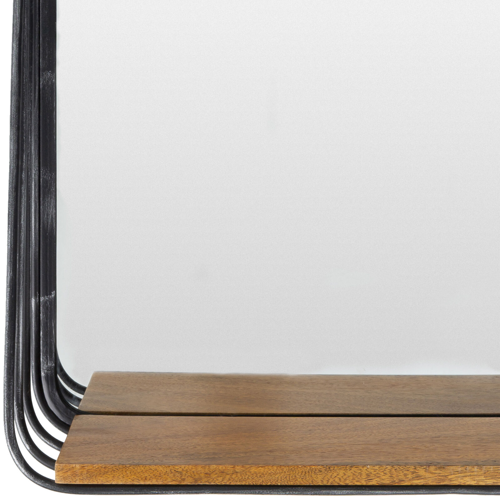 Carter 31.5 X 19 inch Light Grey Mirror, Rectangle