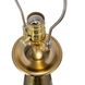 Cone 28.5 inch 40.00 watt Gold/White Table Lamp Portable Light