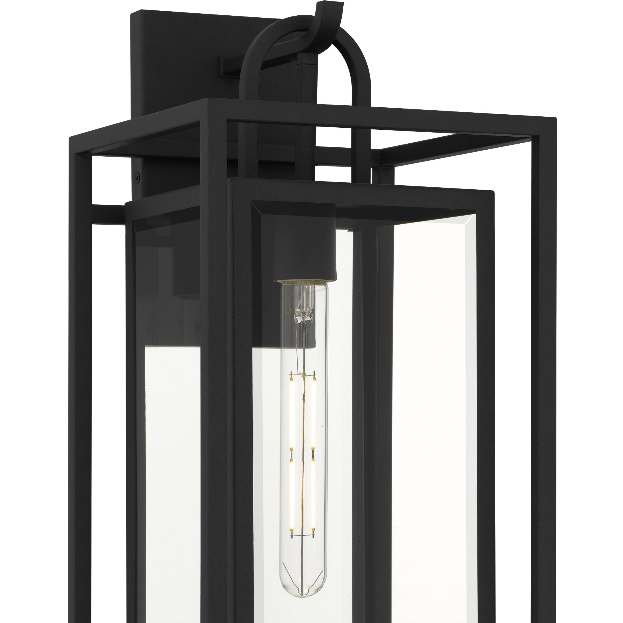Jayce 1 Light 24.25 inch Matte Black Outdoor Wall Lantern