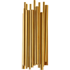Canada 2 Light 4 inch Gold Wall Sconce Wall Light