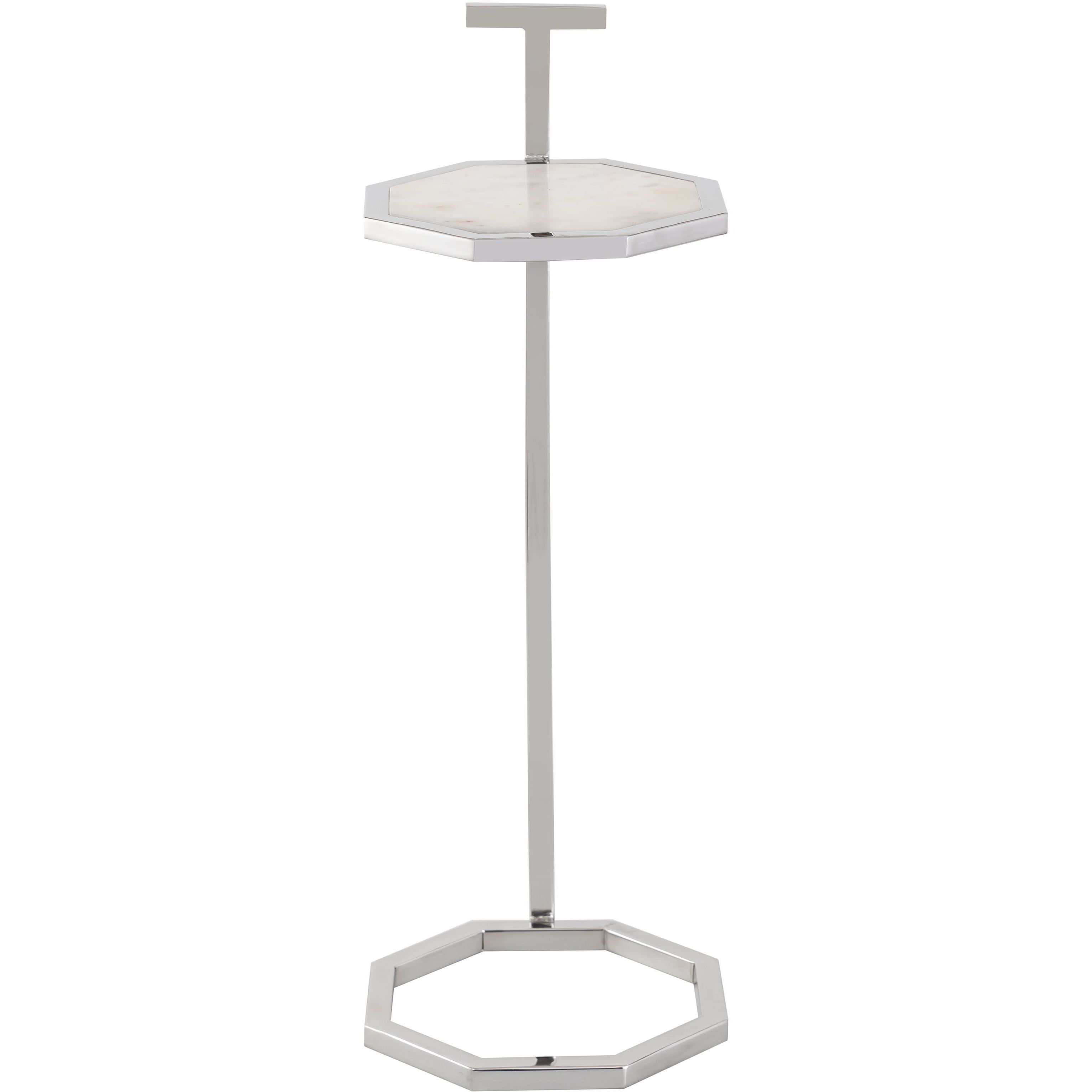 Daro 24 X 9 inch Nickel Accent Table