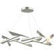 Quill LED 45.3 inch Sterling Pendant Ceiling Light, Large