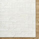 Transcendence 108 X 72 inch Light Silver / Off-White / Pearl Handmade Rug in 6 x 9