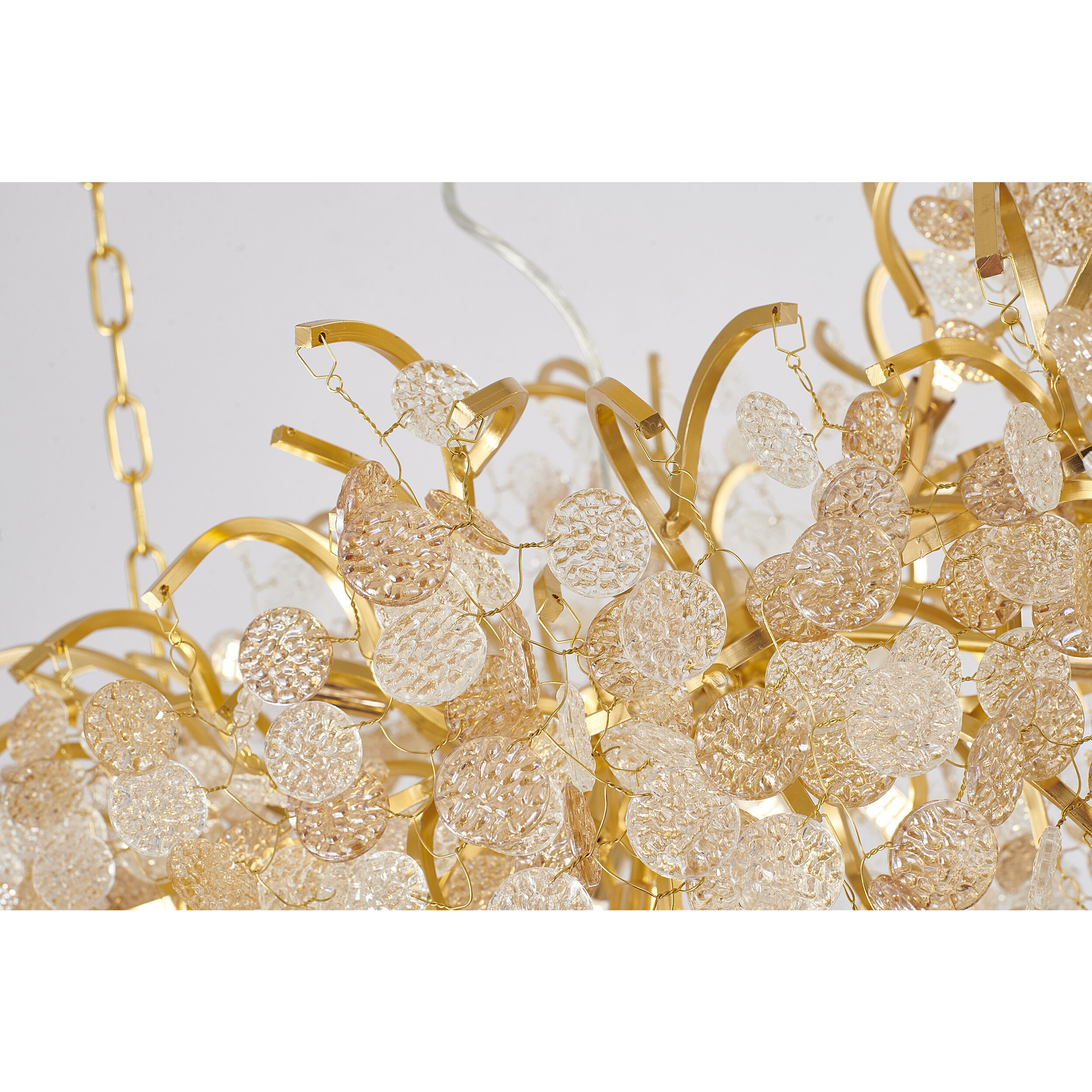 Canada 16 Light 25 inch Gold Chandelier Ceiling Light