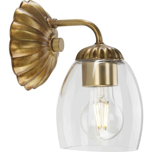 Quillan 1 Light 5 inch Gold Ombre Bathroom Vanity Light Wall Light
