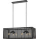 Evanston 6 Light 40 inch Iron Chandelier Ceiling Light