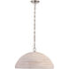 Suzanne Kasler Emerson LED 22.75 inch Polished Nickel Pendant Ceiling Light