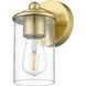 Thayer 1 Light 4.75 inch Luxe Gold Wall Sconce Wall Light