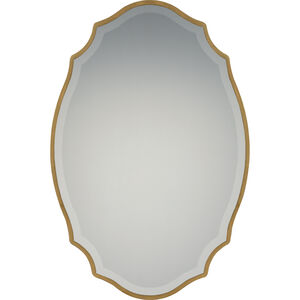 Quoizel Reflections 36 X 24 inch Gold Wall Mirror in Gallery Gold  QR2799 - Open Box