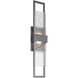 Sasha LED Argento Grey Outdoor Sconce